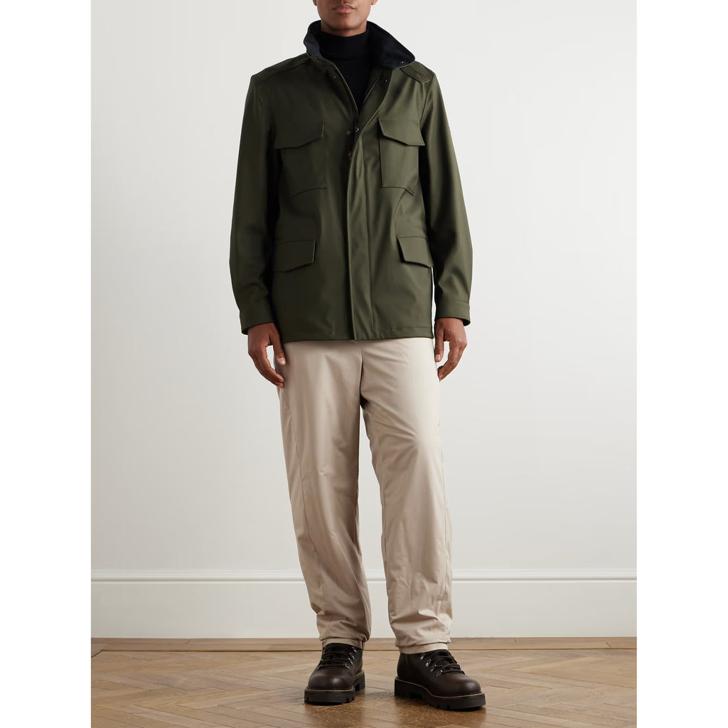 Jacket Loro Piana - Militaire Traveller - Vert