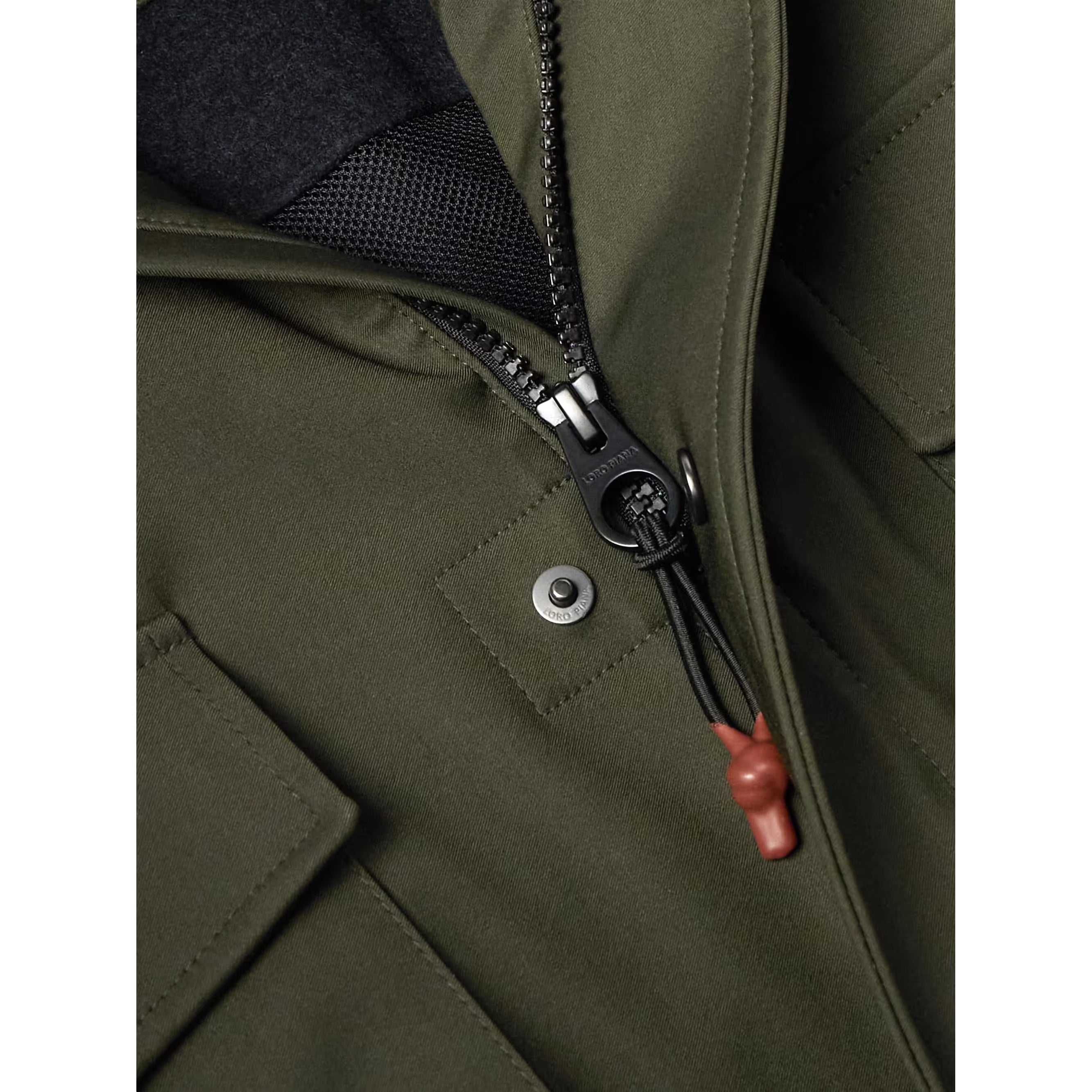 Jacket Loro Piana - Militaire Traveller - Vert