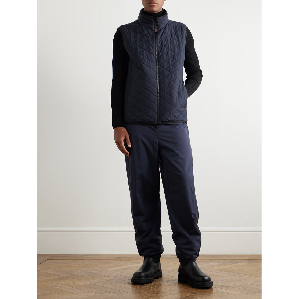 Gilet Loro Piana - Rocky Padded Quilted Storm System® - Bleu Marine