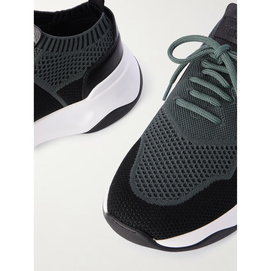 Espadrilles Berluti - Shadow - Lin et Cuir - Bleu/Noir