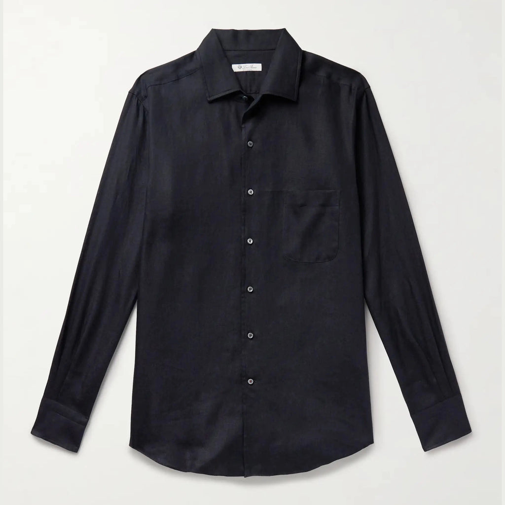 Chemise Loro Piana - Lin - Noir