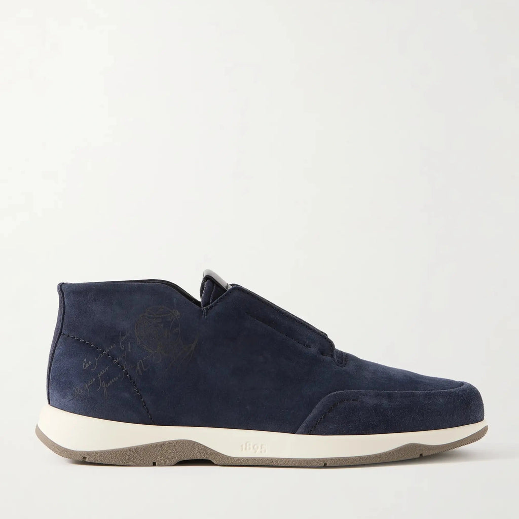 Espadrilles Berluti - Slip-On - Échappée Scritto Suede