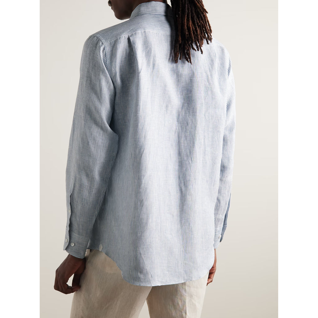 Chemise Loro Piana - Lin - Bleu