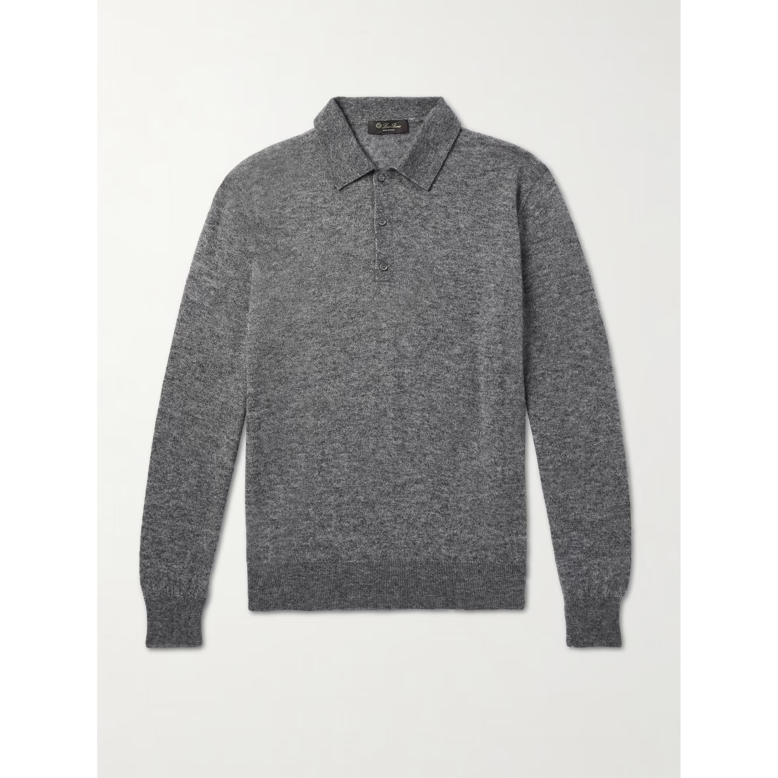 Polo Loro Piana - Baby Cashmere - Gris