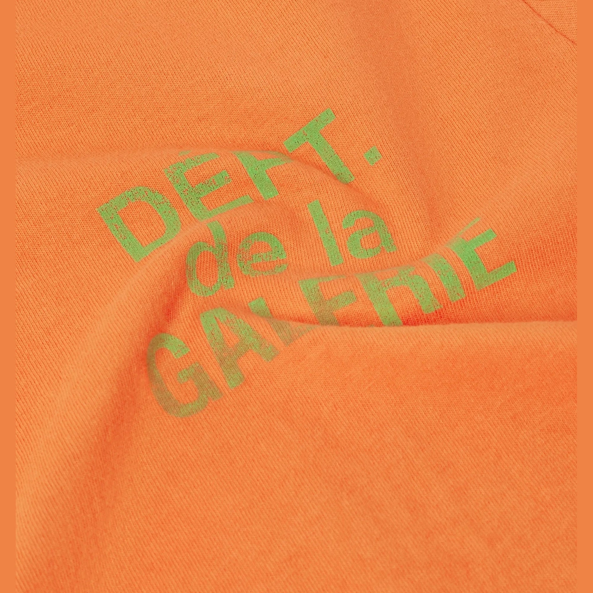 T-Shirt Gallery Dept - Coton - Orange