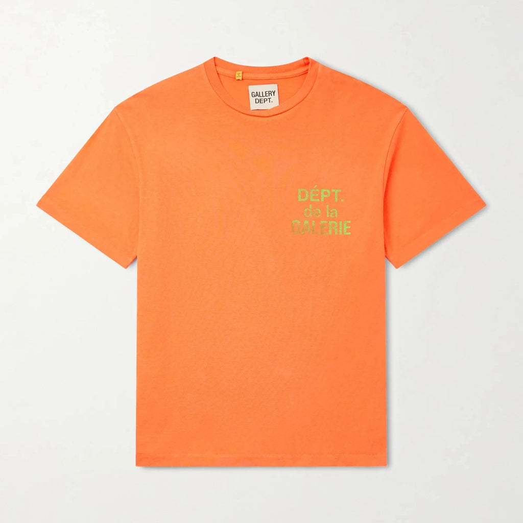 T-Shirt Gallery Dept - Coton - Orange