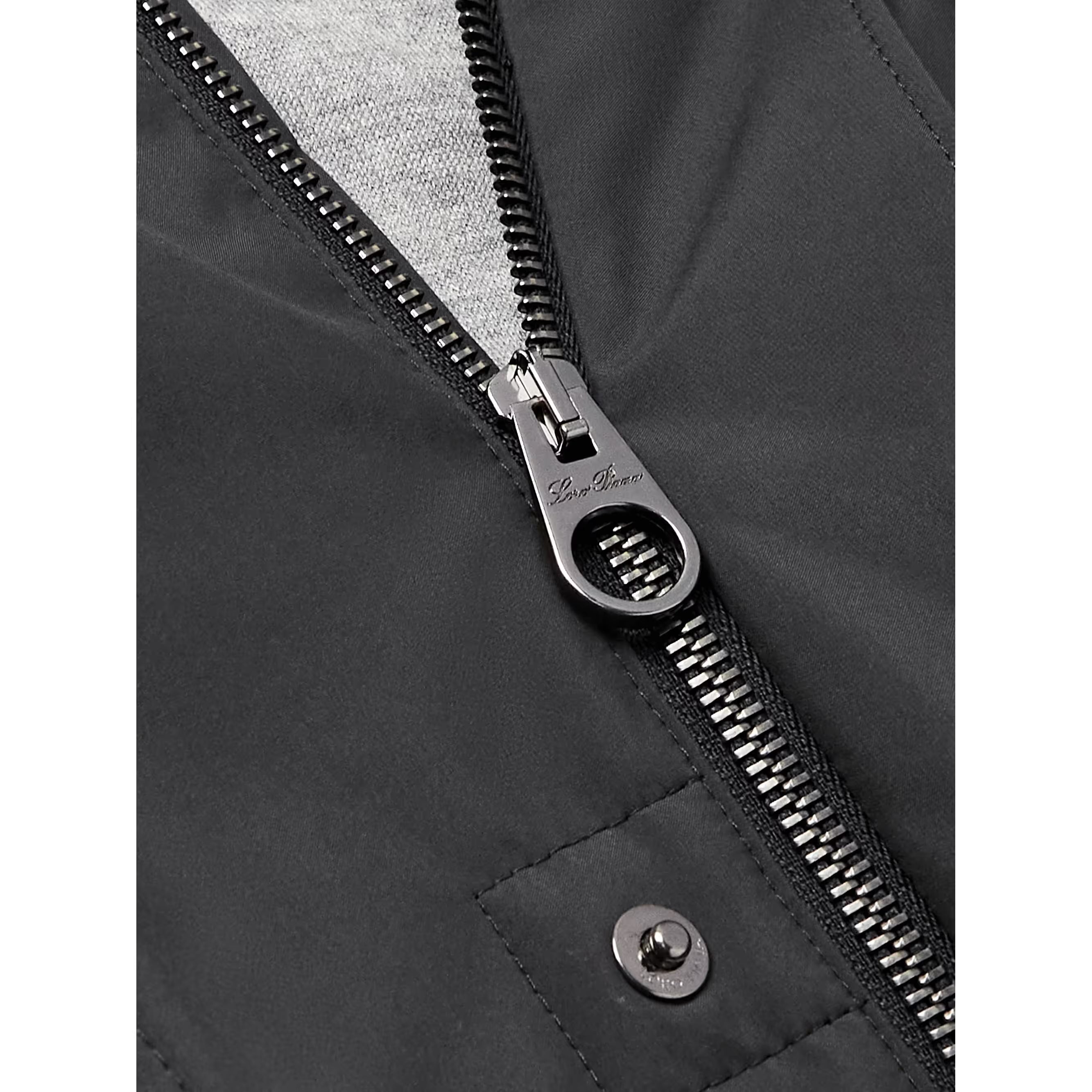 Jacket Loro Piana - Militaire Traveller - Noir